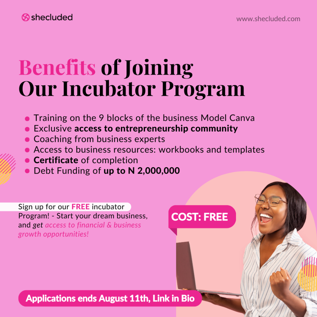Shecluded starts Dream to Business Incubator for aspiring women ...